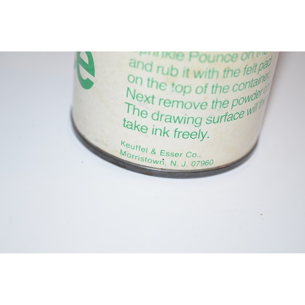Vtg K&E Drafting Lettering Inking Powder Pounce 3/4 Full - Picture 5 of 5